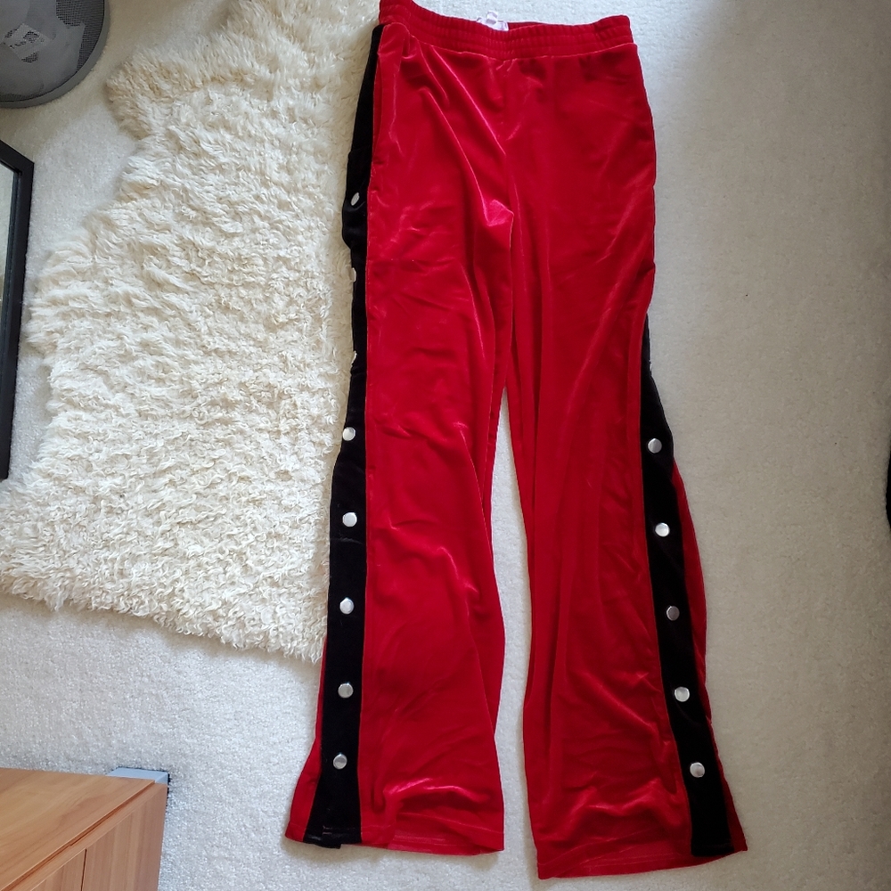 Velvet Track Pants - Picture 3 of 3